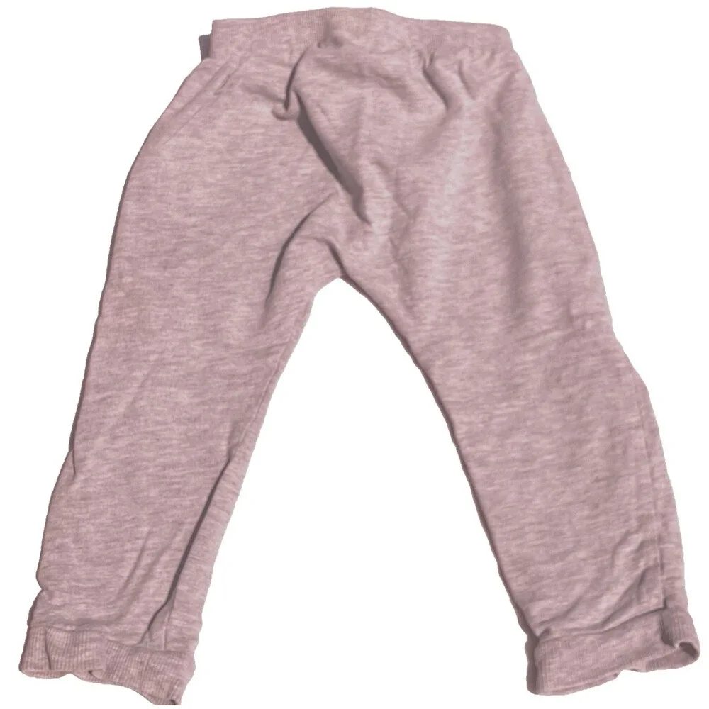 Toddler Shirts Sweat Pants Set Cat & Jack 2T 3T Henley Heather Short Sl Lion